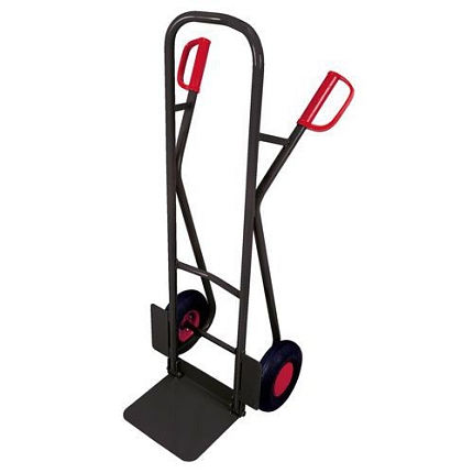 Rudl RU254, do 250 kg, 57 x 54,5 x 130 cm, s nafukovacími koly, šedý