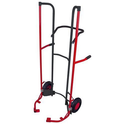 Rudl RU37 na pneu, do 200 kg, s nafukovacími koly, šedý