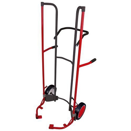 Rudl RU37 na pneu, do 200 kg, s plnými koly, šedý