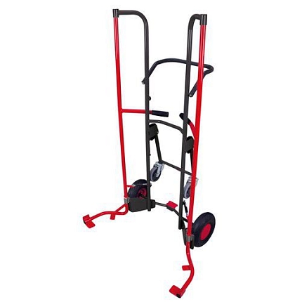 Rudl RU257 na pneu, do 200 kg, s nafukovacími koly, šedý