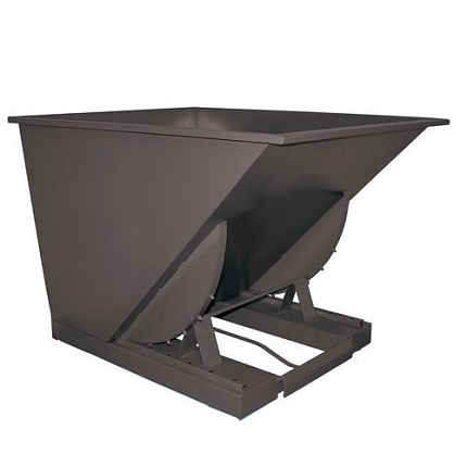 Výklopný kontejner VK01, šedý, objem 520 l