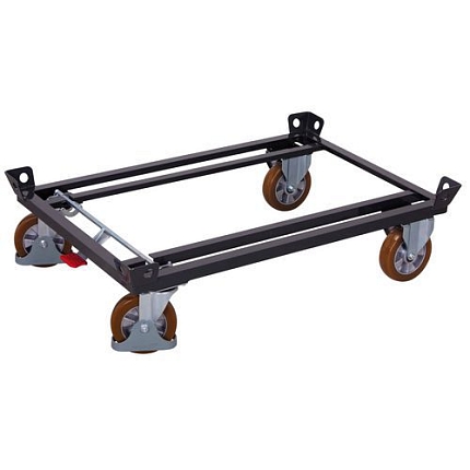 Transportní plošina na palety, do 1 800 kg, 127 x 107 x 35 cm, šedá