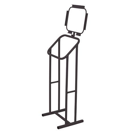 Stojan na odpadkové pytle Portland, 240 l, šedý