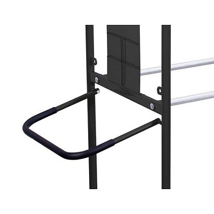 Tažné a tlačné madlo k vozíkům, šedé