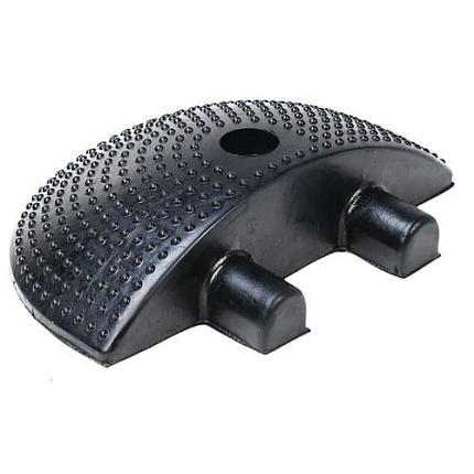 Zpomalovací práh Manutan Expert, koncový díl, 7,5 x 30 x 19 cm