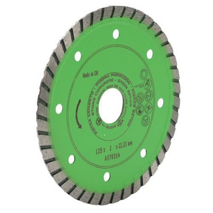 Diamantový řezný kotouč na beton Manutan Expert, 125 x 22.23 mm