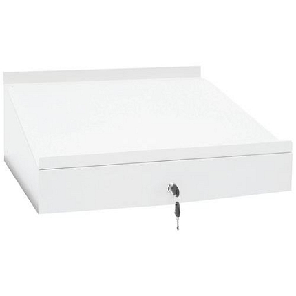 Uzamykatelný box Manutan Expert, 1 box, šedý