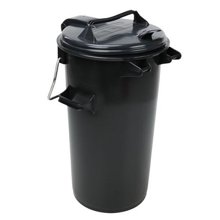PLASTOVÝ VENKOVNÍ ODPADKOVÝ KOŠ 50 L – Manutan Expert
