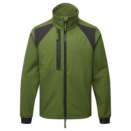 WX2 Eco Softshell (2L), tmavě zelená, normální, vel.XXXL