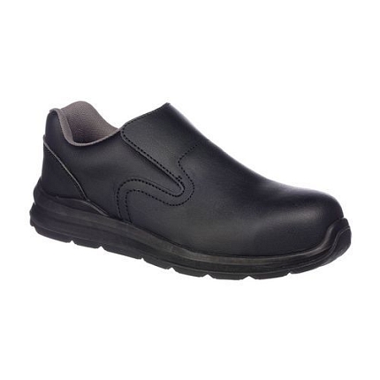 Portwest Compositelite Slip On Safety Trainer, černá