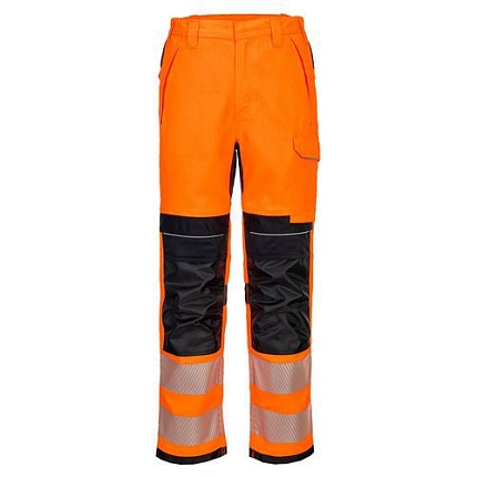 PW3 FR HVO pracovní kalhoty, černá/oranžová