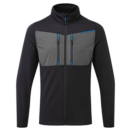 WX3 Tech Fleece zip, černá, vel.S