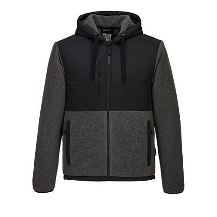 KX3 Borg Fleece, černá/šedá