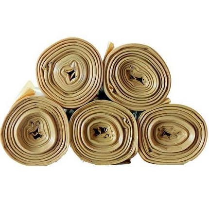 Pytle do odpadkových košů 58 x 102 x 0,05 oranžové – Bonton