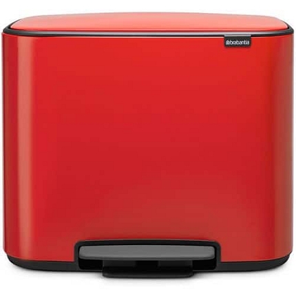 Odpadkový koš s nožním pedálem Bo Pedal bin 36 l Brabantia červený