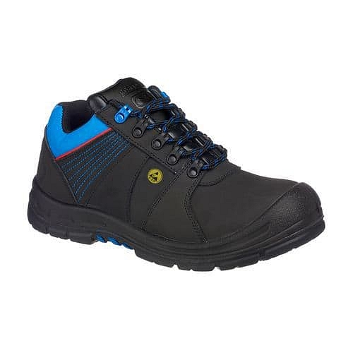 Bezpečnostní ochranná bota Portwest Compositelite Protector S3 ESD HRO, černá/modrá, vel. 40