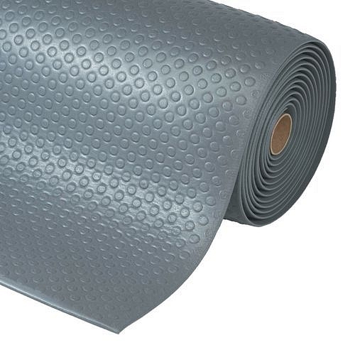 Protiúnavová pěnová rohož Bubble Sof-Tred™, šedá, 60 x 1 830 cm