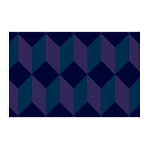 Vnitřní čisticí rohož Déco Design™ Imperial Jumping, modrá, 120 x 180 cm