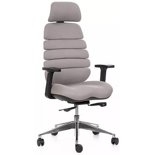 kancelářská židle SPINE s PDH, tmavě šedá