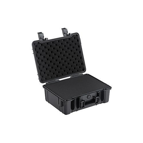 Plastový kufrt na nářadí DinoPlus Outdoor, 18,5 x 45,5 x 37 cm, černá