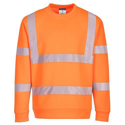 Mikina Eko Hi-Vis, oranžová, vel. XXXL