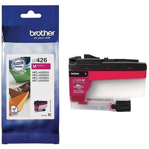 Inkoustová cartridge BROTHER LC-426M, purpurová