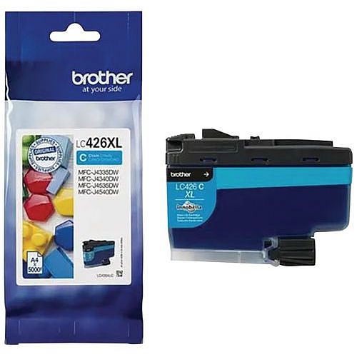 Inkoustová cartridge Brother LC-426XL, azurová