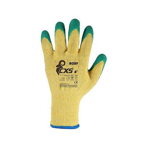 Rukavice polomáčené v latexu, vel. 8