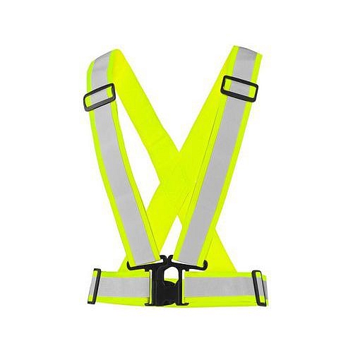 Reflexní kšandy CROSS, žluté