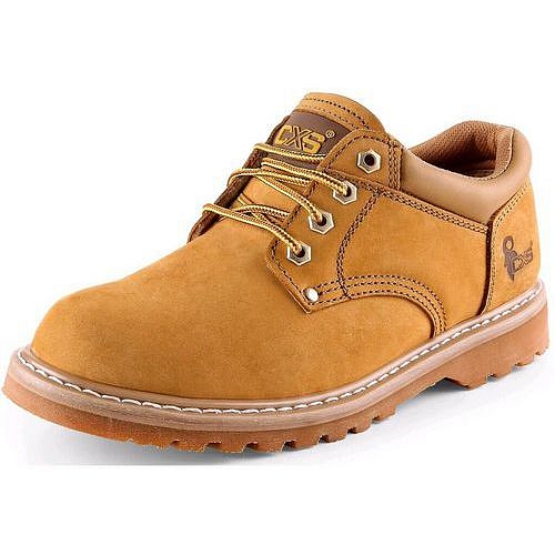 Pracovní kožené polobotky CXS Road Belmont, světle hnědé, vel. 46