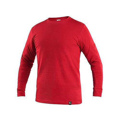Tričko  PETR, dlouhý rukáv, červené, vel. XL