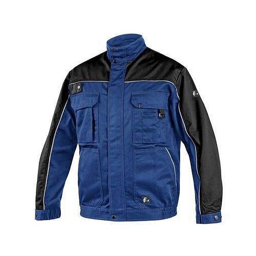 Pánská montérková blůza CXS s reflexními prvky, modrá/černá, vel. 60