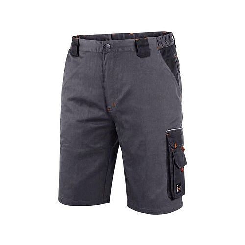 Kraťasy CXS SIRIUS ELIAS, pánské, šedo-oranžové, vel. 58