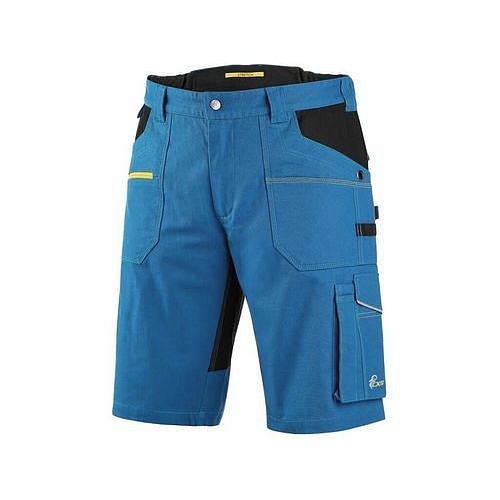 Kraťasy CXS STRETCH, pánské, středně modré-černé, vel. 54