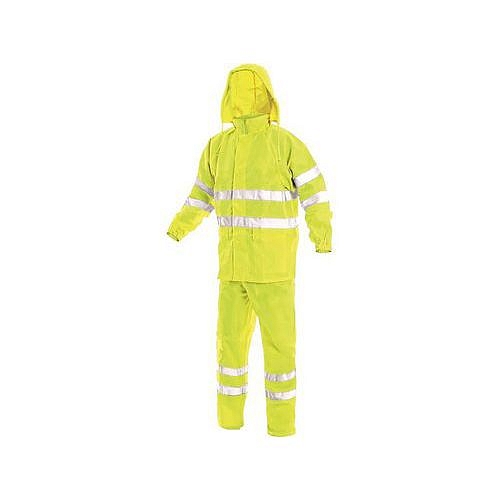 Pánský reflexní komplet YORK, žlutý, vel. 2XL