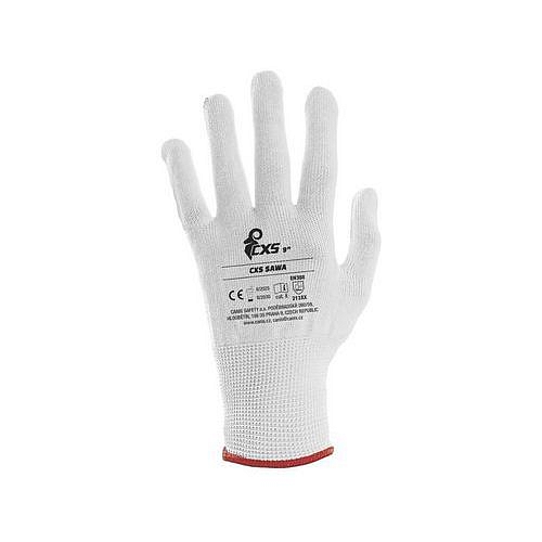 Rukavice CXS SAWA, textilní, vel. 06