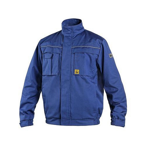 Blůza CXS ELEKTROTECHNIK II, antistatická a ESD,  pánská, modrá, vel. 48