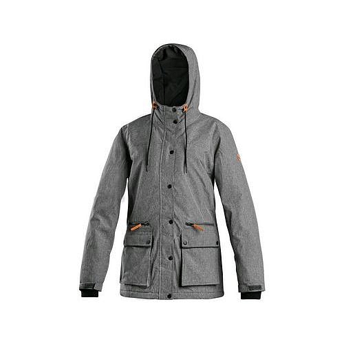 Bunda CXS ARIZONA, zimní, dámská, šedá, vel. S