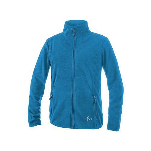 Mikina CXS GRANBY CHILD, dětská, fleece, azurově modrá, vel. 160