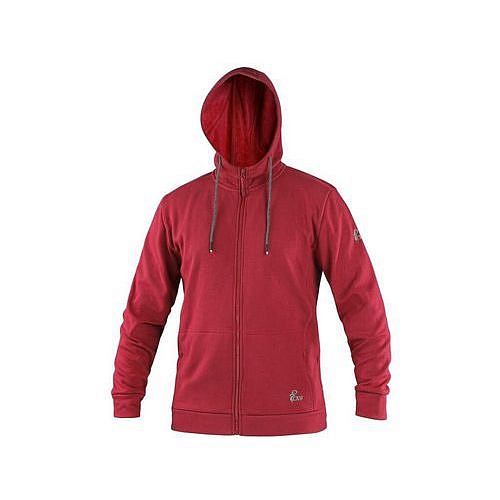 Mikina CXS HARRISON, pánská, červená, vel. L