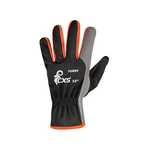 Rukavice CXS FURNY, kombinované, vel. 10