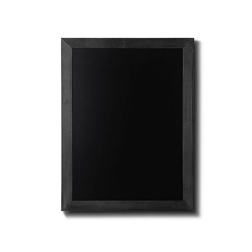 Dřevěná tabule pro psaní křídovými fixy 50x60, černá