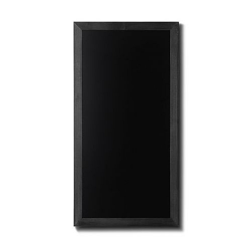 Dřevěná tabule pro psaní křídovými fixy 56x100, černá