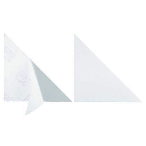 Trojúhelníkové kapsy CORNERFIX, 175 x 175 mm, samolepicí