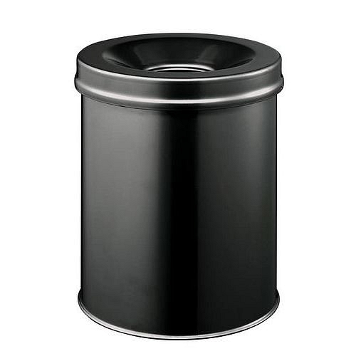 Samozhášecí odpadkový koš SAFE 15L, černá