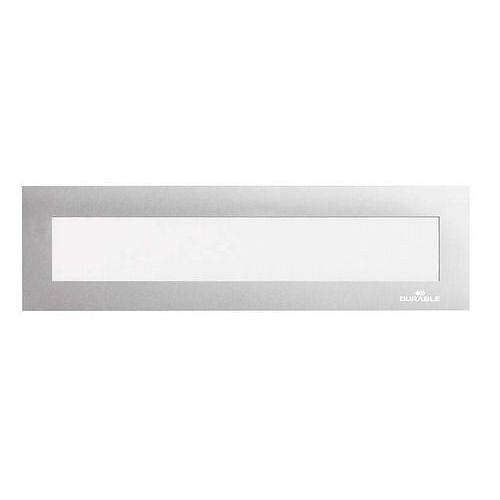 Informační rámeček DURAFRAME MAGNETIC TOP, pro A4, stříbrná