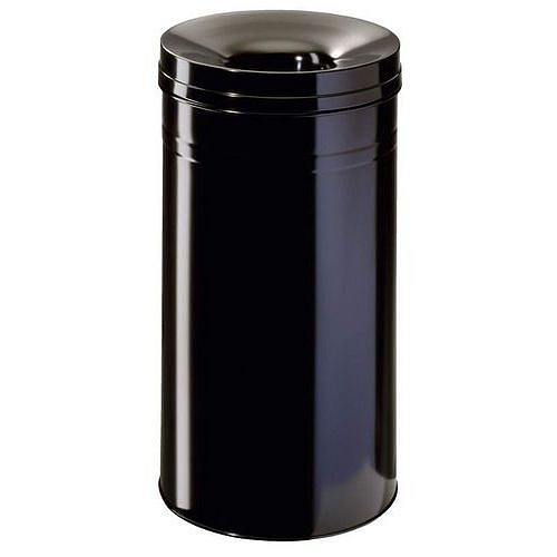 Samozhášecí odpadkový koš SAFE+, 30L, černá