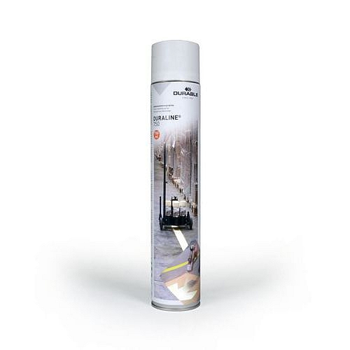 Podlahový značkovací sprej DURALINE, 750 ml, bílá