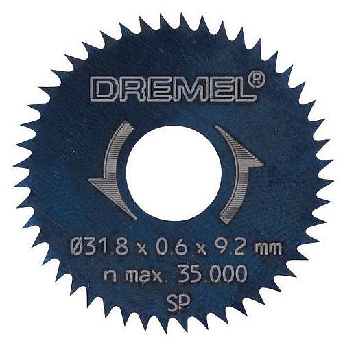 Sada 2 pilových listů pro kotoučovou minipilu Dremel