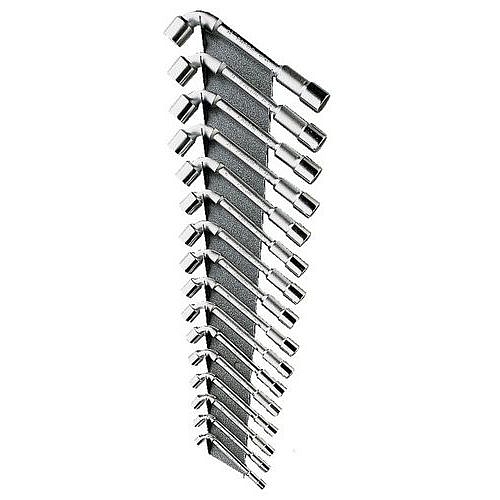 Sada zahnutých trubkových klíčů OGV®, 16 ks